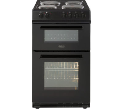 BELLING FS50EFDO 50 cm Electric Solid Plate Cooker - Black BELLING FS50EFDO 50 cm Electric Solid Plate Cooker - Black